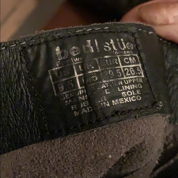 SOLD!! 💸 BED STU “Token” Moto engineer Boots - Picture 8 of 8